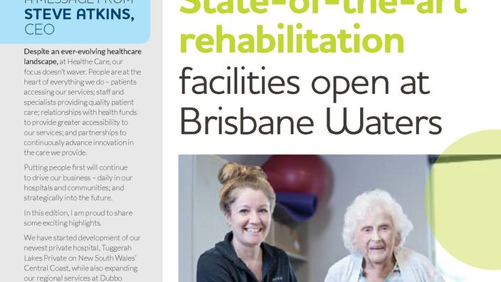 Rehabilitation Facilities at Brisbane Waters
